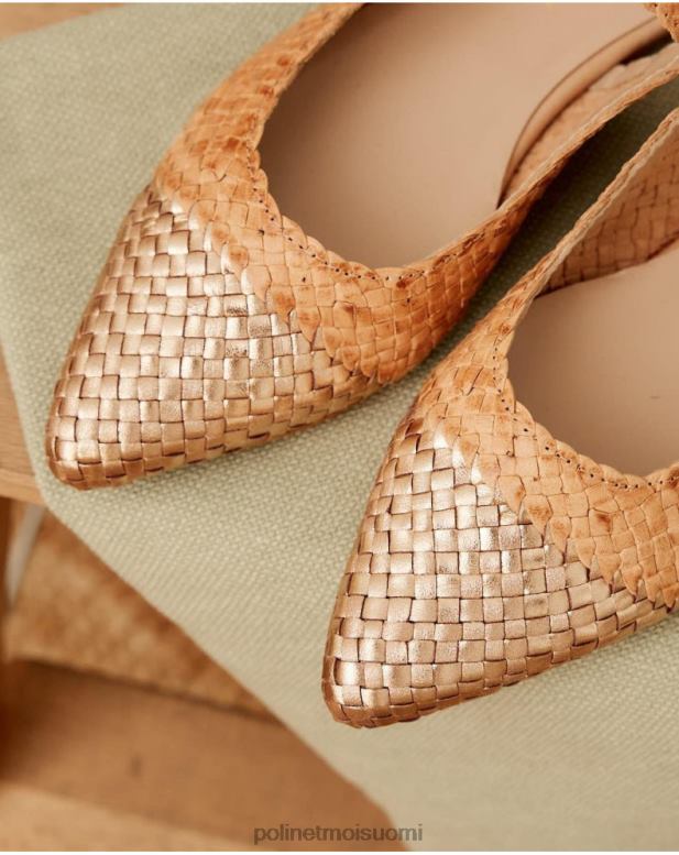 jalkineet FV60T416 Polin et moi mary jane punta rigobertta beige