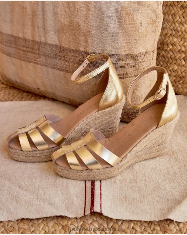 jalkineet FV60T413 Polin et moi crabeater espadrille tatianna kulta/platina