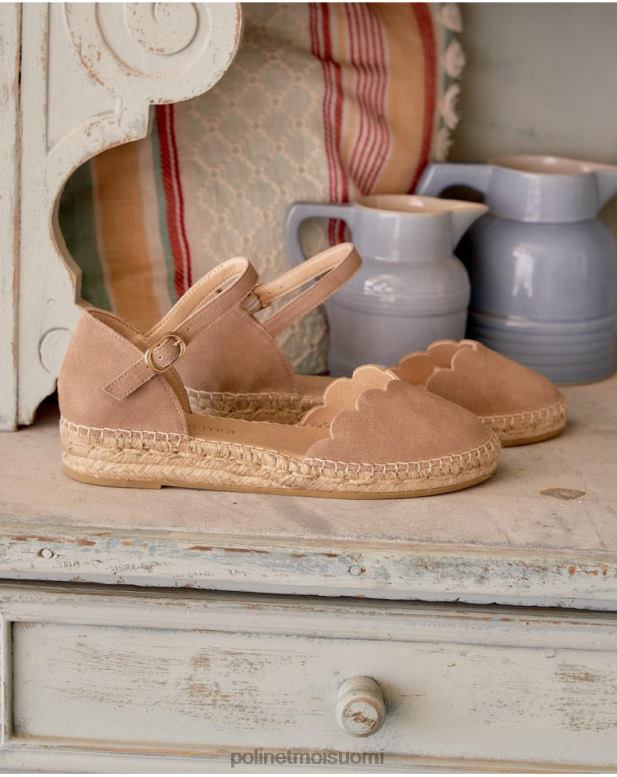 jalkineet FV60T414 Polin et moi espadrill ondas betsy taupe