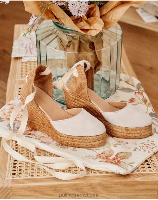 jalkineet FV60T433 Polin et moi espadrille cintas clarise beige