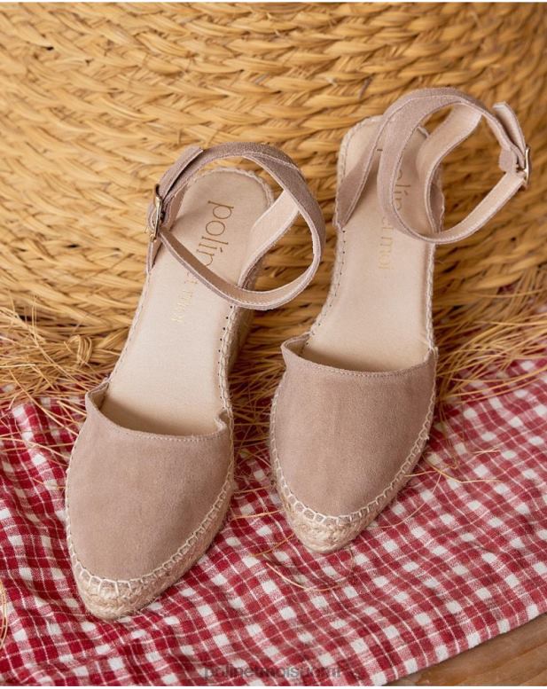 jalkineet FV60T473 Polin et moi espadrill alileikkaus izzy taupe