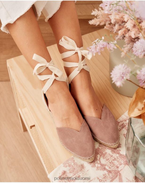 jalkineet FV60T495 Polin et moi espadrillin sydän evita laventeli