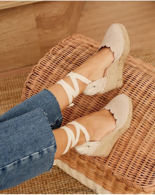 jalkineet FV60T504 Polin et moi espadrilles ondas tuli beige/kerma