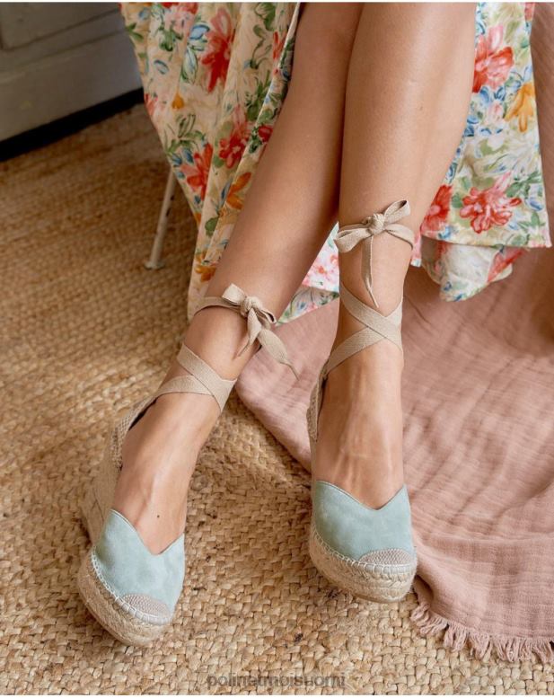 jalkineet FV60T513 Polin et moi alpadrillin sydän lilith turkoosi