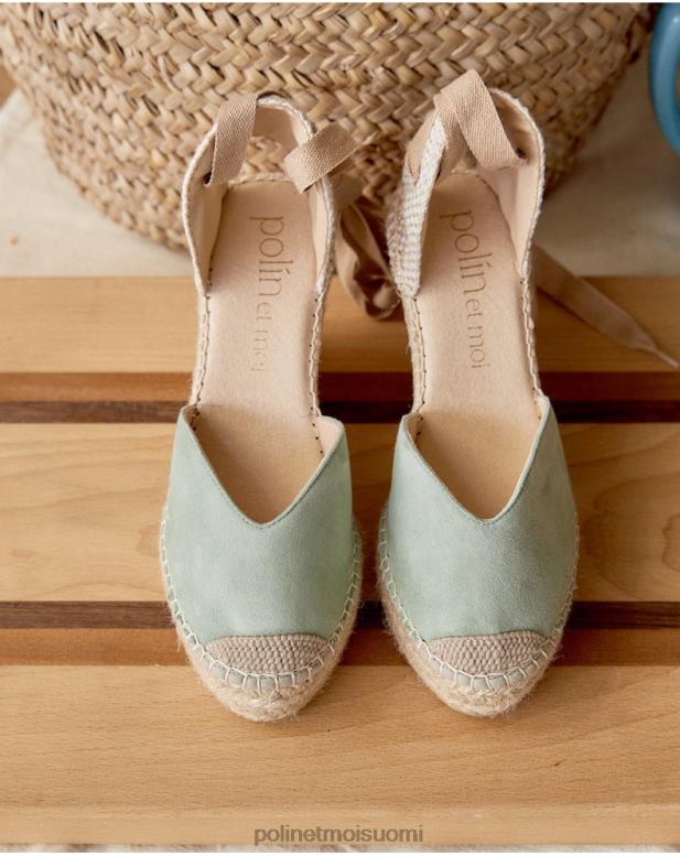 jalkineet FV60T513 Polin et moi alpadrillin sydän lilith turkoosi