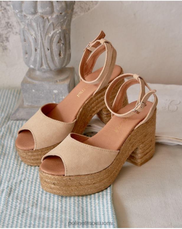 jalkineet FV60T410 Polin et moi arina platform sandaalit hiekka