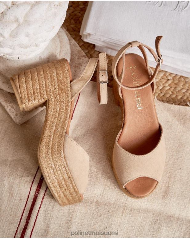 jalkineet FV60T410 Polin et moi arina platform sandaalit hiekka