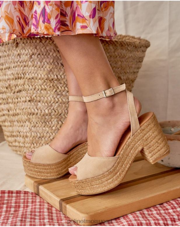 jalkineet FV60T410 Polin et moi arina platform sandaalit hiekka