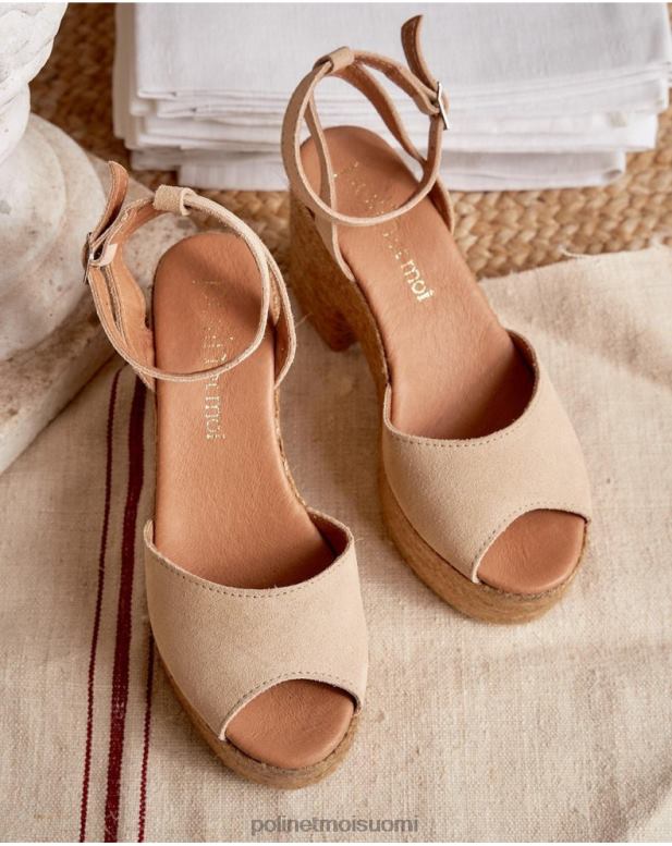jalkineet FV60T410 Polin et moi arina platform sandaalit hiekka