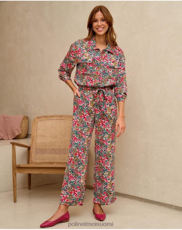 vaatetus FV60T331 Polin et moi fanni rusettihousut Smaragdin vihreä