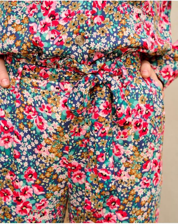 vaatetus FV60T331 Polin et moi fanni rusettihousut Smaragdin vihreä