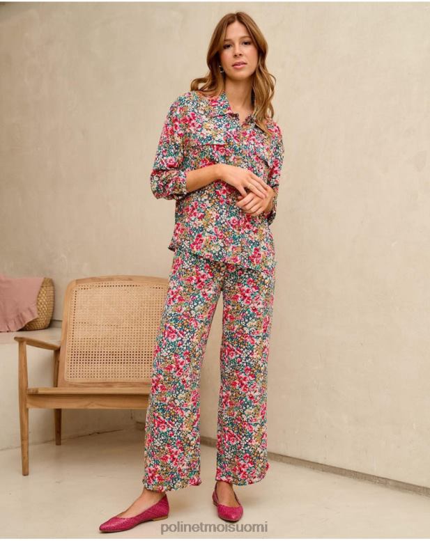 vaatetus FV60T331 Polin et moi fanni rusettihousut Smaragdin vihreä