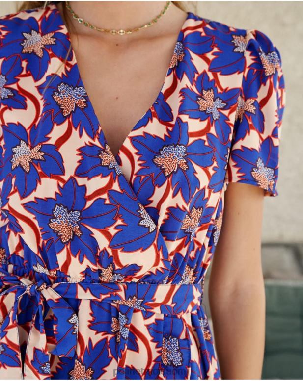 vaatetus FV60T112 Polin et moi charlotte lyhyt mekko kleinin sininen