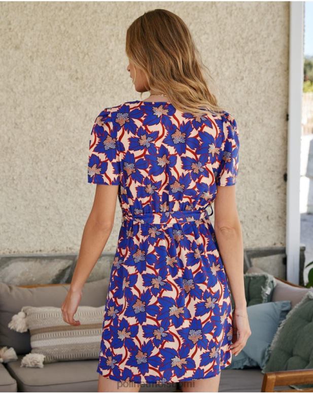 vaatetus FV60T112 Polin et moi charlotte lyhyt mekko kleinin sininen