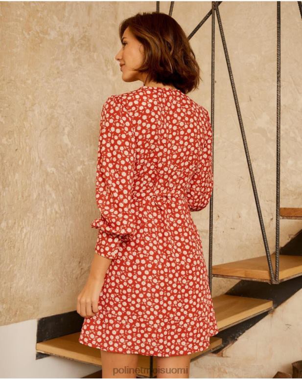 vaatetus FV60T119 Polin et moi lala crossoverin mekko punainen