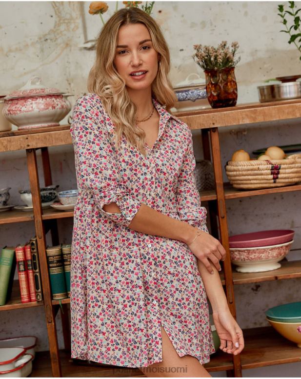 vaatetus FV60T144 Polin et moi denise lyhyt mekko vadelma