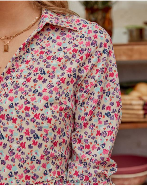 vaatetus FV60T144 Polin et moi denise lyhyt mekko vadelma