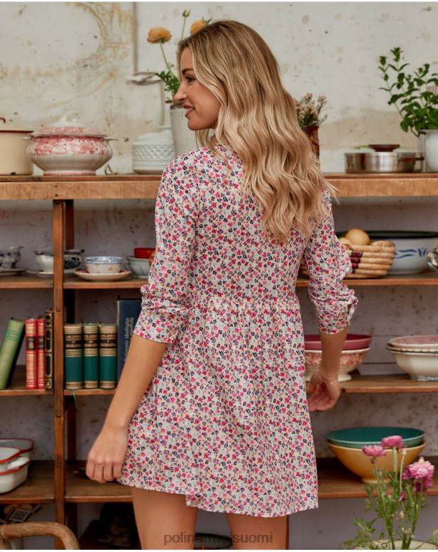 vaatetus FV60T144 Polin et moi denise lyhyt mekko vadelma