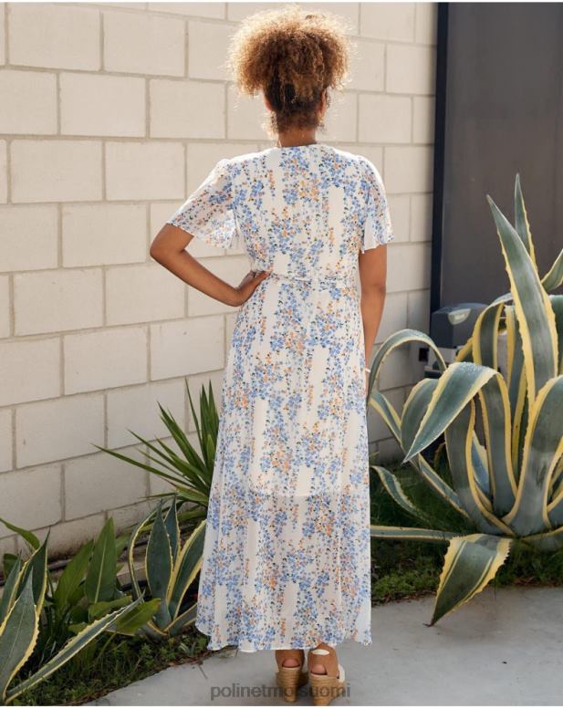 vaatetus FV60T18 Polin et moi claud pitkä mekko denim