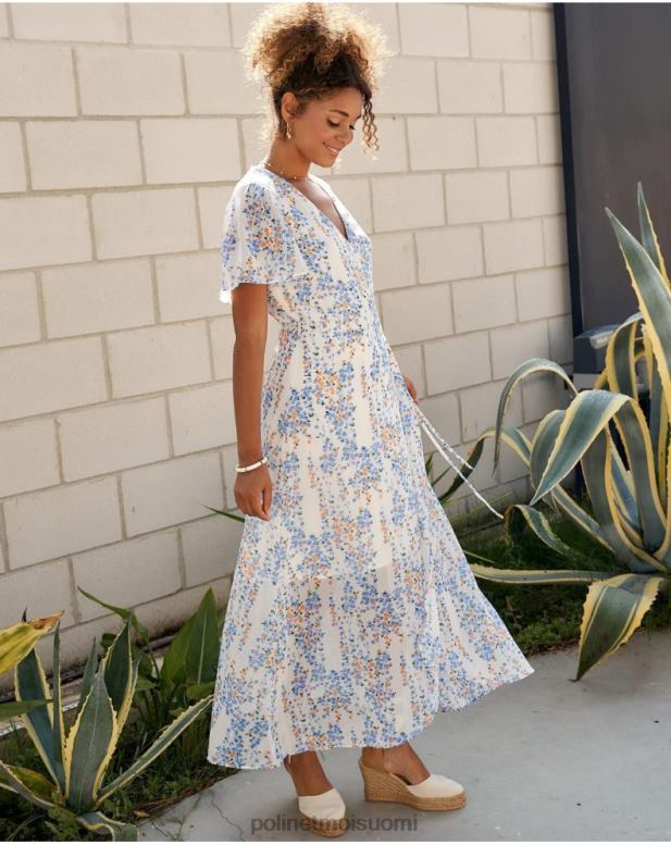 vaatetus FV60T18 Polin et moi claud pitkä mekko denim