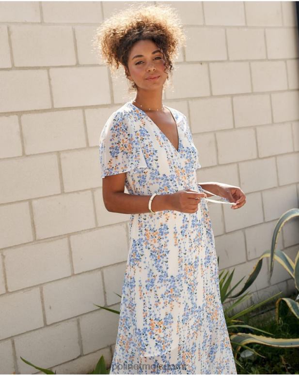 vaatetus FV60T18 Polin et moi claud pitkä mekko denim