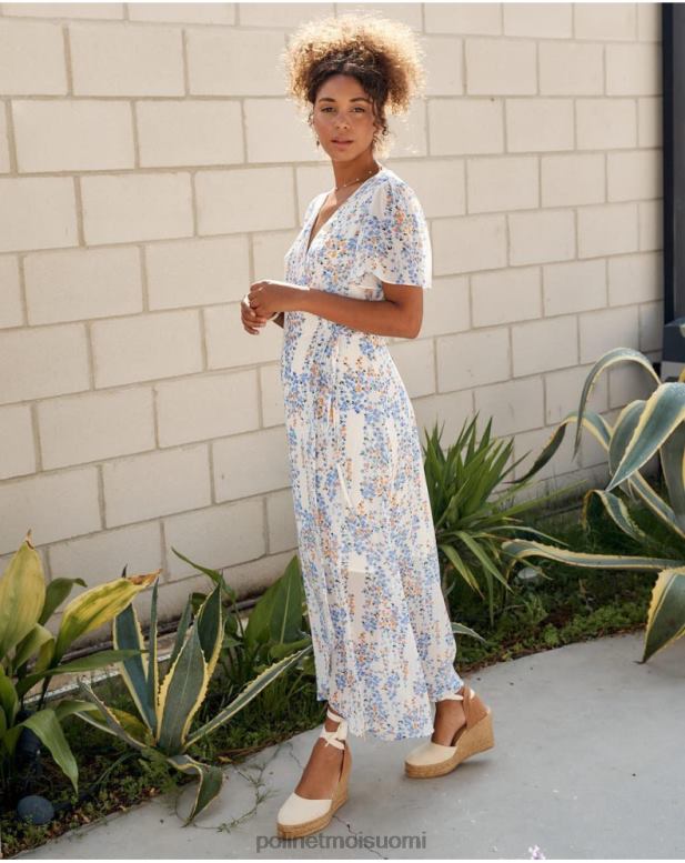 vaatetus FV60T18 Polin et moi claud pitkä mekko denim