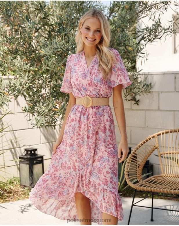 vaatetus FV60T1 Polin et moi mekko cross-over naiare ruusu