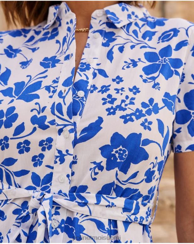 vaatetus FV60T26 Polin et moi seimipaita mekko valkoinen