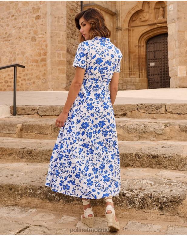 vaatetus FV60T26 Polin et moi seimipaita mekko valkoinen