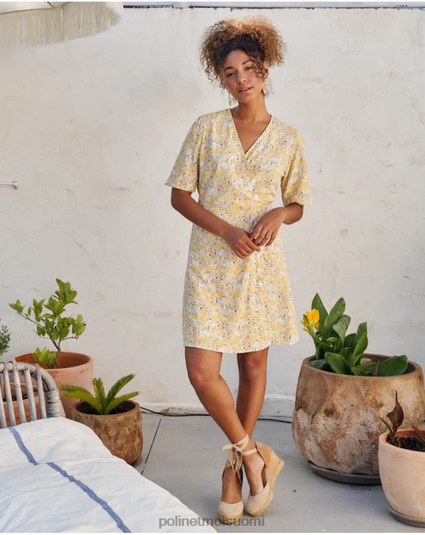 vaatetus FV60T33 Polin et moi mekko cross over edda keltainen