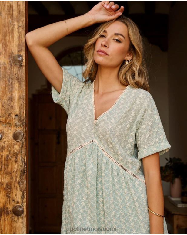 vaatetus FV60T38 Polin et moi babydoll magdalena mekko vesi vihreä