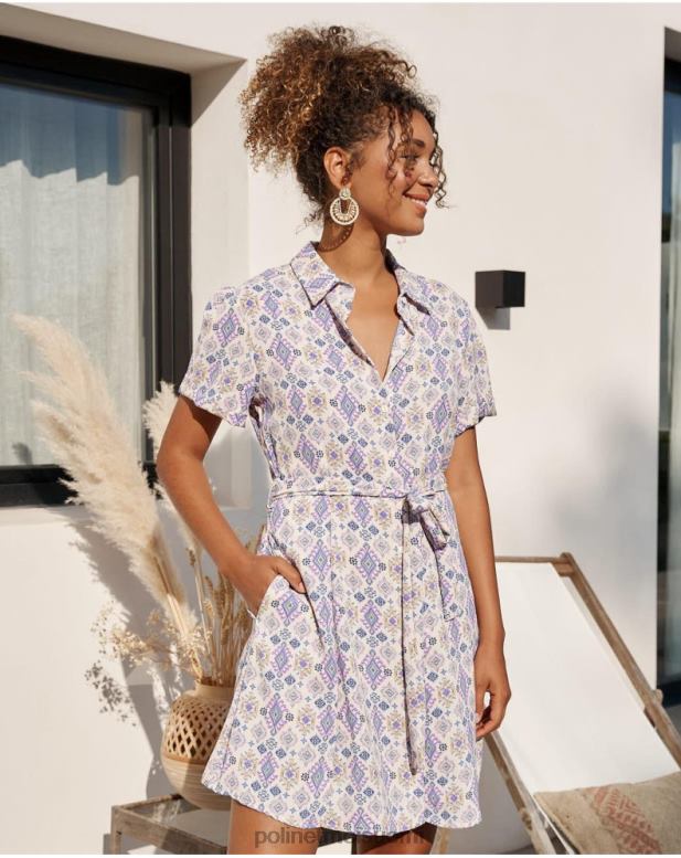 vaatetus FV60T43 Polin et moi tavallinen lyhyt mekko liila