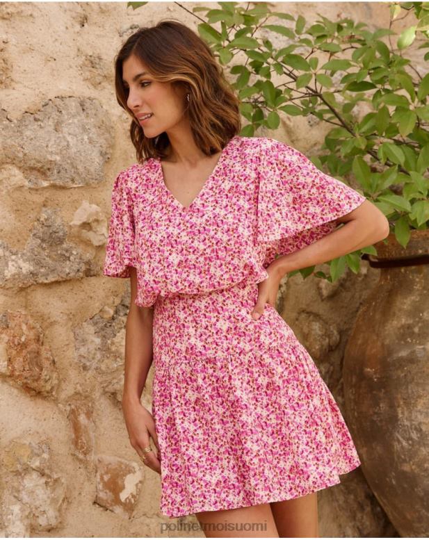 vaatetus FV60T76 Polin et moi yolanda hihat mekko fuksia