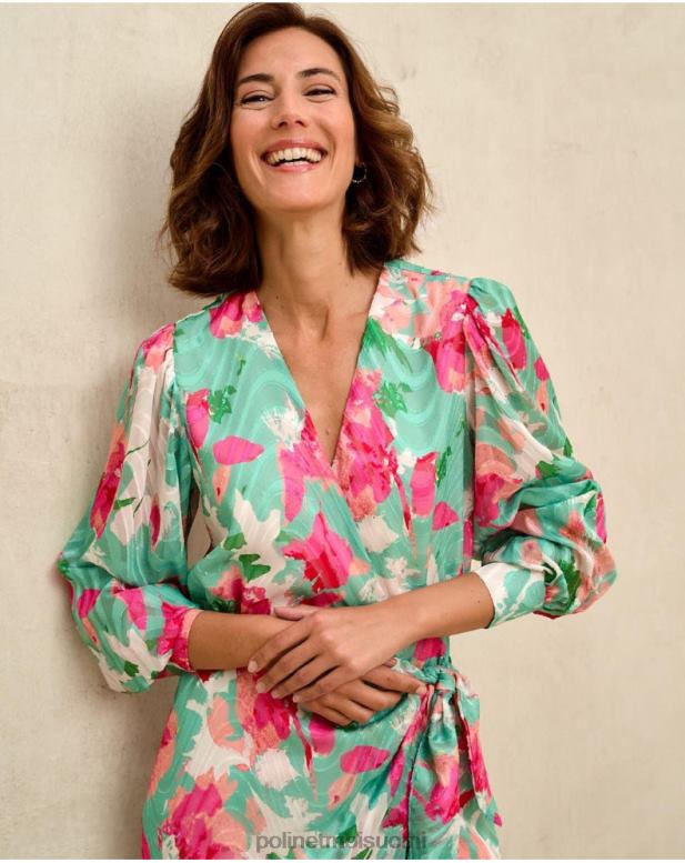 vaatetus FV60T81 Polin et moi denisse mekkorusetti vesi vihreä