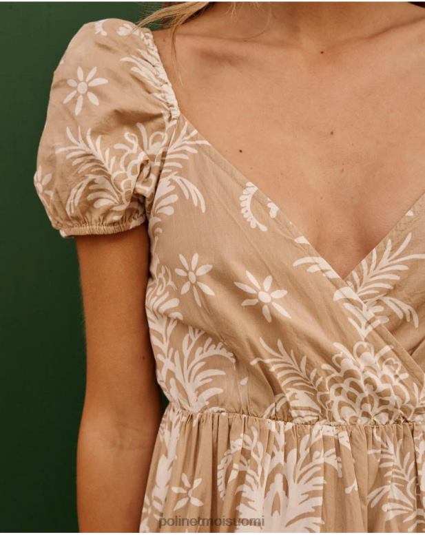 vaatetus FV60T82 Polin et moi pitkä luminen mekko beige