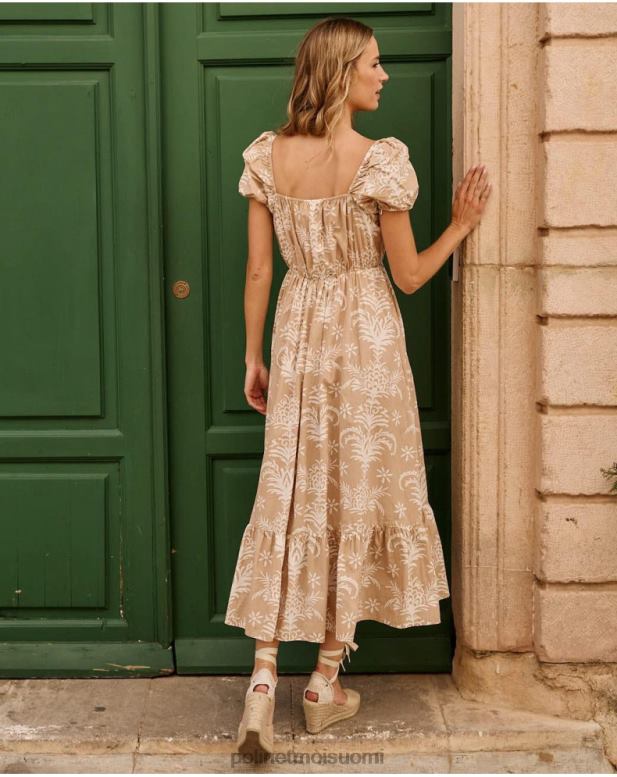 vaatetus FV60T82 Polin et moi pitkä luminen mekko beige