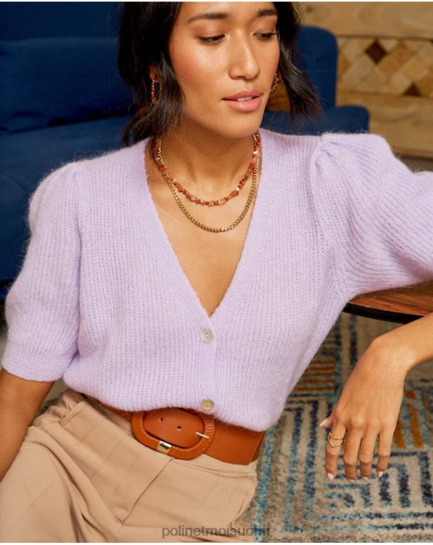 vaatetus FV60T351 Polin et moi neuletakki clarisa piste liila