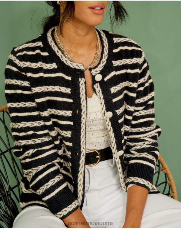 vaatetus FV60T359 Polin et moi neuletakki piikkarit mara musta