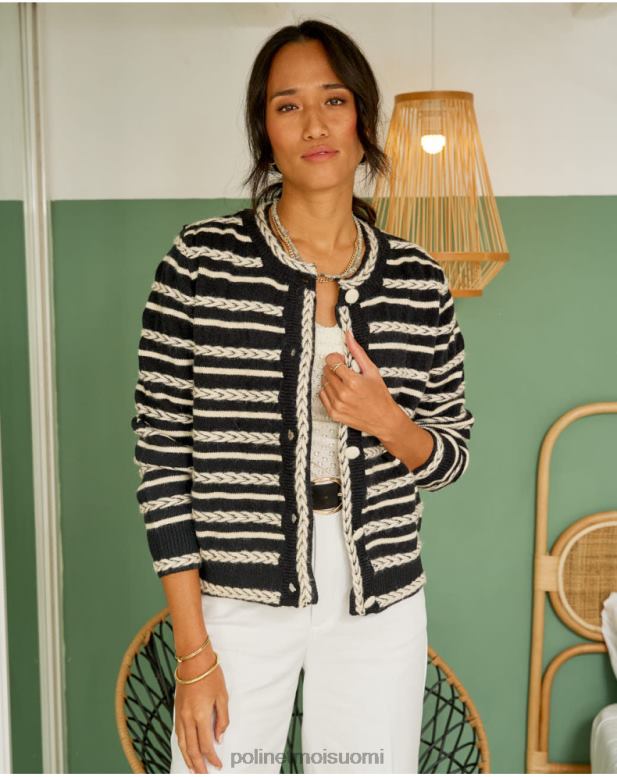 vaatetus FV60T359 Polin et moi neuletakki piikkarit mara musta