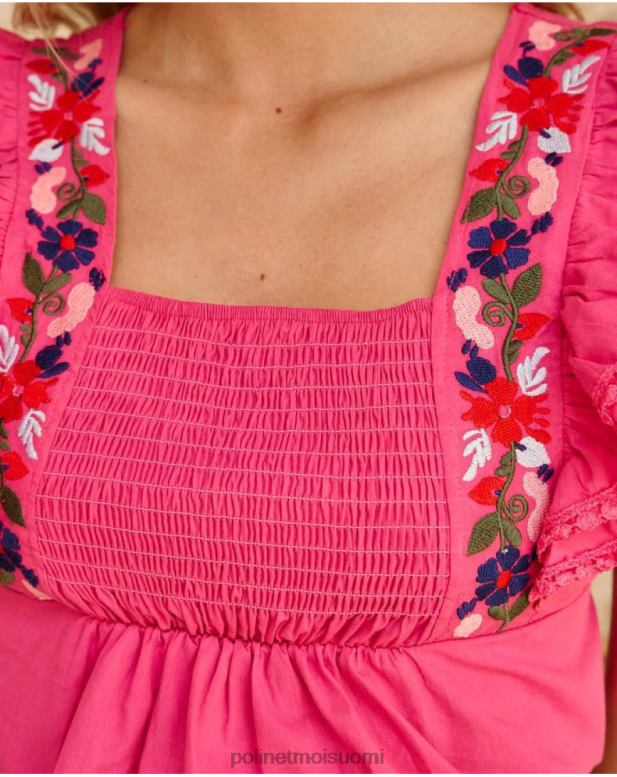 vaatetus FV60T167 Polin et moi pusero röyhelö angela fuksia