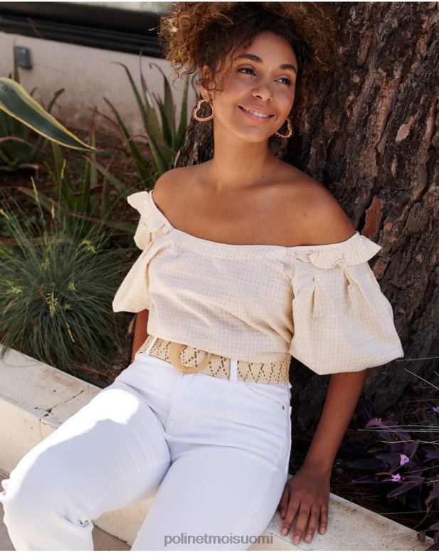 vaatetus FV60T168 Polin et moi abullonada salvia pusero pistaasi / lime