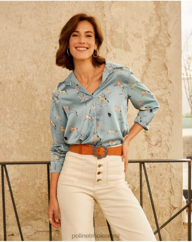 vaatetus FV60T215 Polin et moi hevospaita vale denim