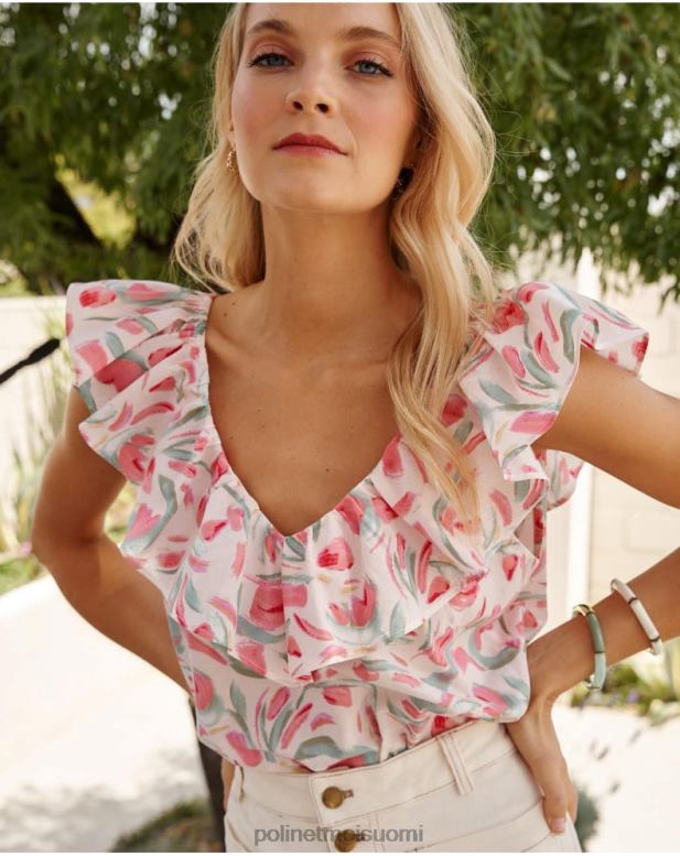vaatetus FV60T247 Polin et moi top röyhelö sheila meikki