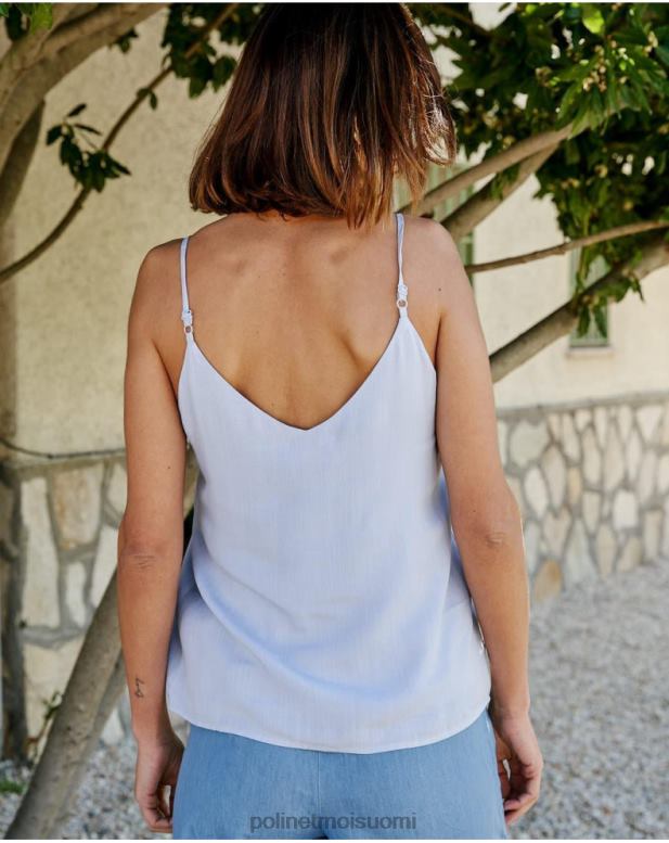 vaatetus FV60T264 Polin et moi malala brodeerattu toppi taivaallinen