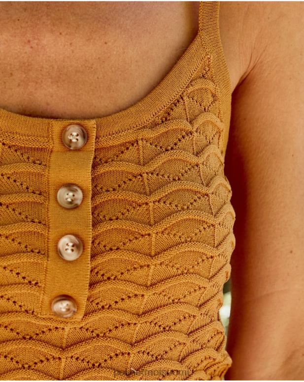 vaatetus FV60T293 Polin et moi ylhäällä bonnie-napit okra